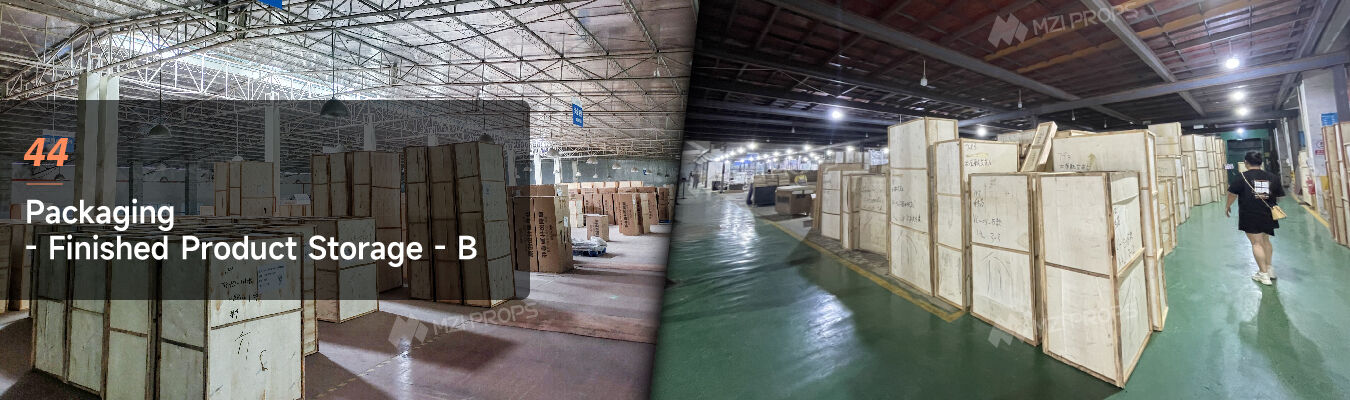 Guangzhou Mingzan Intelligent Props Co., Ltd. linea di produzione del fabbricante